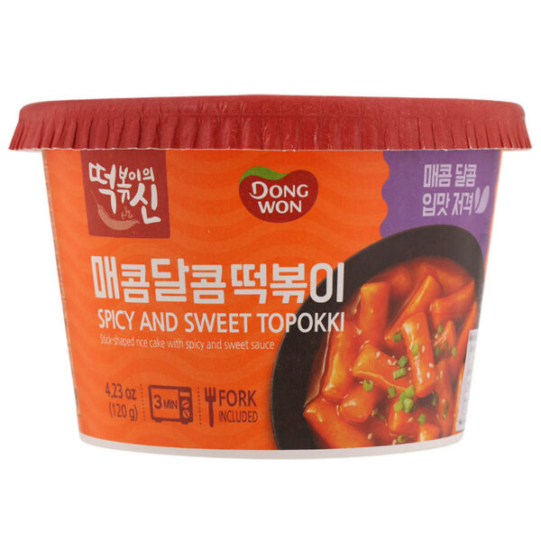 ดงวอนต๊อกป๊อกกิผัดซอสเผ็ดหวานพร้อมปรุง 120กรัม