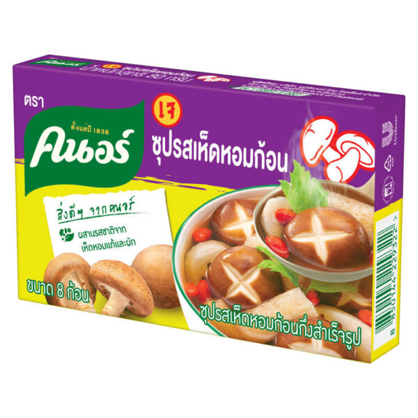 คนอร์ซุปก้อนรสเห็ดหอม 80กรัม