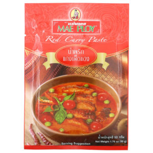 แม่พลอยน้ำพริกแกงเผ็ดแดง 50กรัม