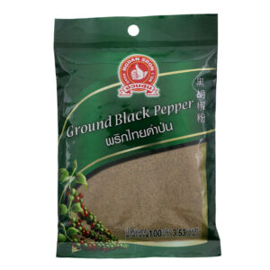 ตรามือพริกไทยดำป่น 100กรัม